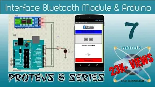 Proteus Simulation of Bluetooth Module and Arduino | App Development on MIT App Inventor
