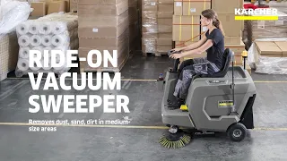 Kärcher KM 85/50 R Bp - Ride-on Floor Vacuum Sweeper | Quick & easy way to sweep your floor