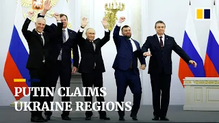 Russia illegally annexes 4 regions of Ukraine