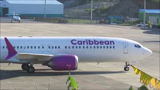 Argyle International: Caribbean Airlines Max 8, ATR 72-600 and Inter Caribbean ATR 72-500