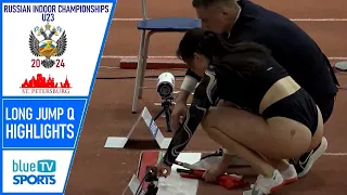 Long Jump Qualification • 2024 Russian Indoor Championships U23 ᴴᴰ