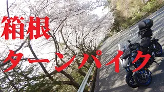 【バイクみち】花見ツーリング2022その②　 [小田原城・箱根ターンパイク 編] NIKENツーリング[モトブログ]