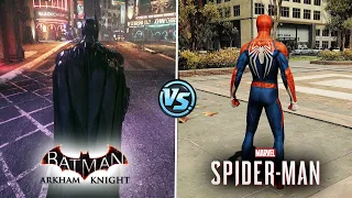 Batman: Arkham Knight vs Marvel's Spider Man - Game Duel