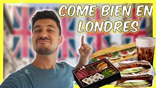 7 Lugares Donde COMER en LONDRES BARATO 🥐 🍜 🍔  (Menos de £5)