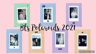 OFFICIAL BTS (방탄소년단) BE 2021 POLAROID PICTURES HD (CROP AND SAVE)