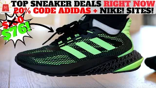 BEST SNEAKERS Right Now 20% OFF adidas & Nike Sale!