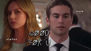 ❖ GOOD FOR U - carla ROSON & nate ARCHIBALD ᶜʳᵒˢˢᵒᵛᵉʳ