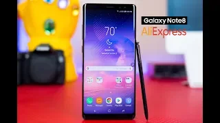 SAMSUNG GALAXY NOTE 8 с Aliexpress. Обзор и распаковка