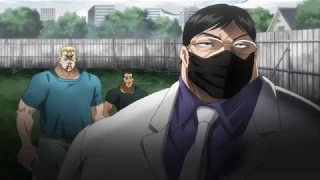 Baki 2018 episode 21 english sub HD - Baki leaves Yanagi and Sikorsky to Hanayama