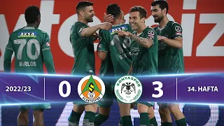 Corendon Alanyaspor (0-3) Arabam.com Konyaspor - Highlights/Özet | Spor Toto Süper Lig - 2022/23