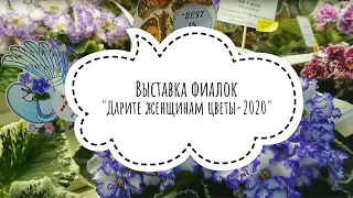 Выставка "Дарите женщинам цветы - 2020" . ДОМ ФИАЛКИ. 29.02.20.