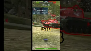 121B •WOT Blitz #tanksblitz #worldoftanks #танки #wotblitz #игра #shorts