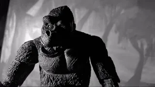 King Kong 1933 vs T. rex recreation stop motion