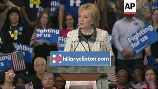 Clinton Swipes At Trump In SC Victory Speech