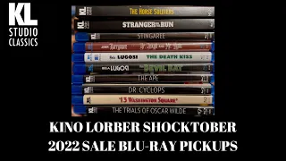 Kino Lorber Shocktober Sale 2022 Blu-ray Pickups