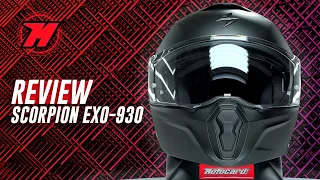 Review casco SCORPION EXO-930. ¡Modular a un precio imbatible!