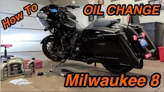 2019 HARLEY DAVIDSON ROAD GLIDE SPECIAL OIL CHANGE! *STEP BY STEP*