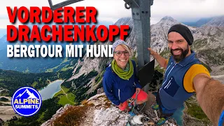 Vorderer Drachenkopf (2302 m) - über Coburger Hütte Bergtour mit Hund