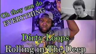 Dirty Loops | Rolling in the Deep | Adele Cover | ITS THE WHOLE BAND FOR ME!