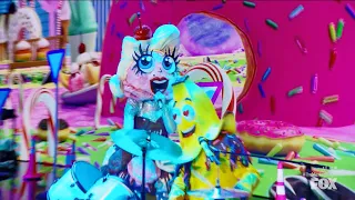 The Masked Singer 6 -  Banana Split Keeps a Poker Face (Lady Gaga Cover)