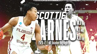 Scottie Barnes FSU Season Highlights | 10.3 PPG 4.1 APG 4.0 RPG, ACC Rookie Of The Year #Raptors