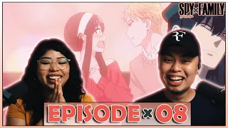 "The Counter-Secret Police Cover Operation" Spy x Family Episode 8 Reaction