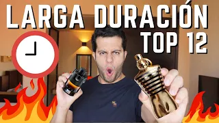 TOP 12 Fragancias Masculinas de ALTA DURACIÓN