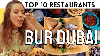 DUBAI FOOD | 10 AUTHENTIC Restaurants In Dubai 🔥