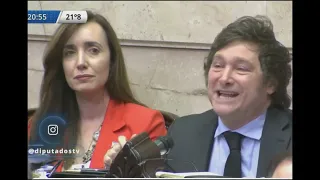 JAVIER MILEI la rompe en el congreso. POR FIN SE ESCUCHA ALGO DIFERENTE EN EL CONGRESO