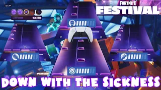 *NEW* Down with the Sickness by Disturbed - Fortnite Festival FullBand (March 7th, 2024)(Controller)