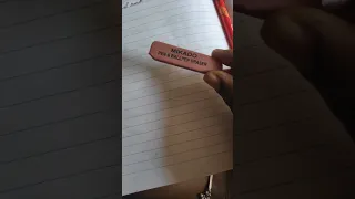 new pen eraser trial