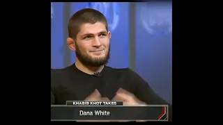 Khabib on 'First Word That Comes to Your Mind' | Nate Diaz, Dana White, Colby Covington