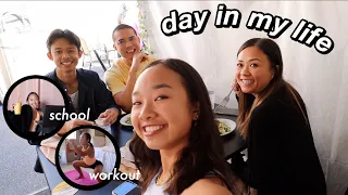 day in my life | school, workout, & dance! Nicole Laeno