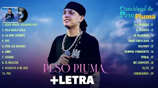 Peso Pluma Mix Éxitos 2023 - Lo Mejor Canciones de Peso Pluma - Corridos Tumbados Mix 2023 (Letra)