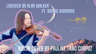 Lovesick by Alan Walker | Violin Cover by Pauline Tang Corpuz | PrimoRico Music