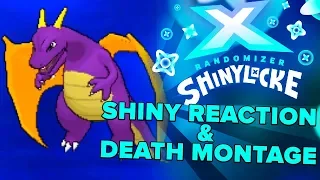 SHINY REACTION & DEATH MONTAGE - Pokémon X Randomizer Shinylocke!