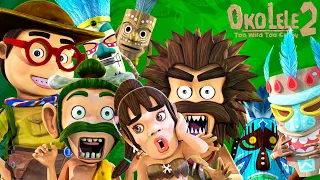 Oko Lele 🔴 All Best Episodes in a row 🔴 LIVE — CGI animated short
