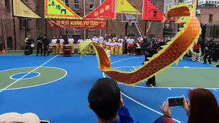 Dragon Ribbon Dance at Kung Fu Day San Francisco Chinatown March 19, 2022