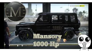 Mercedes Benz G 63 AMG - Mansory - 1000 Hp - V8 engine - Need for Speed Heat