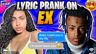 XXXTENTACION “F*CK LOVE” LYRIC PRANK ON EX GIRLFRIEND 💔 **GOT TOXIC** 😪