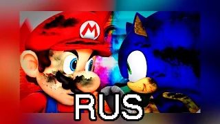 Super Mario vs. Sonic the Hedgehog - Video Game Rap Battle (RUS)