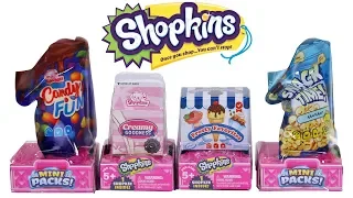 Shopkins Season 10 Mini Packs Collector's Edition Blind Box Unboxing Toy Review
