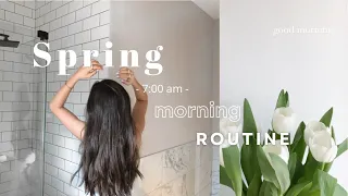 Spring 7AM Morning Routine 2022 ☁️ | productive & aesthetic