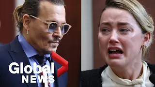 Amber Heard takes stand against Johnny Depp for 2nd day in defamation trial | FULL