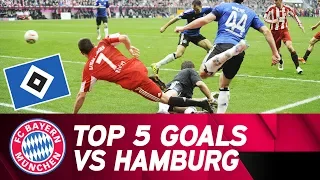 Top 5 Goals | Robben, Ribéry & More: Sensational Goals & Skills vs. HSV