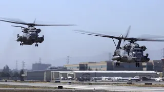 CH-53E Super Stallion takeoff Vertical Challenge 2012