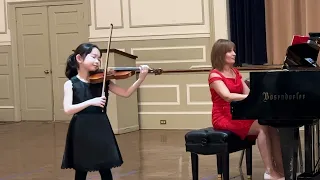 Ria Kang (7) - Mozart Concerto No. 3 in G Major, 1st Movement, Winners’ Circle Performance