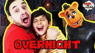 СТРАШНЕЕ ФНАФА! Папа Роб и Ярик играют в OverNight 2 с аниматрониками! Сборник 13+