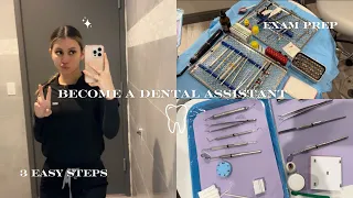 How to become a Dental Assistant/Registered Dental Assistant