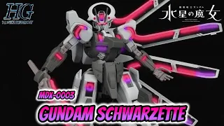 HG Gundam Schwarzette Review | Gundam: The Witch from Mercury
